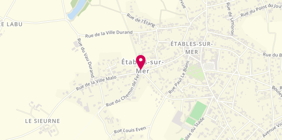 Plan de L'Exotique, 40 Rue Jérôme Camard, 22680 Binic-Étables-sur-Mer