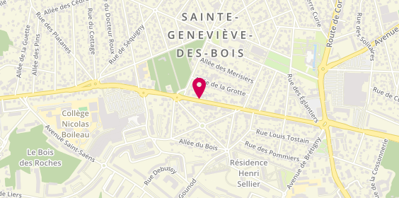 Plan de Osons Traiteur, 54 Avenue Régiment Normandie Niemen, 91700 Sainte-Geneviève-des-Bois