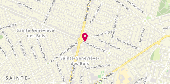 Plan de M B B Bouzidi, 265 Avenue Gabriel Péri, 91700 Sainte-Geneviève-des-Bois