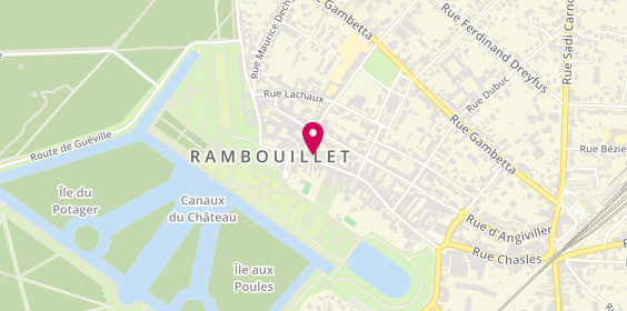 Plan de Au Bonheur, 21 Rue du Général de Gaulle, 78120 Rambouillet