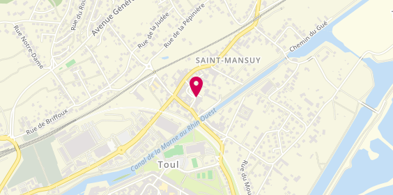 Plan de Le Fin Plateau, 26 place Saint-Mansuy, 54200 Toul