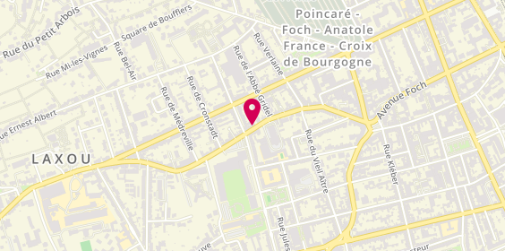 Plan de La Fabrique à Pâtisseries, 66 Rue de Laxou, 54000 Nancy