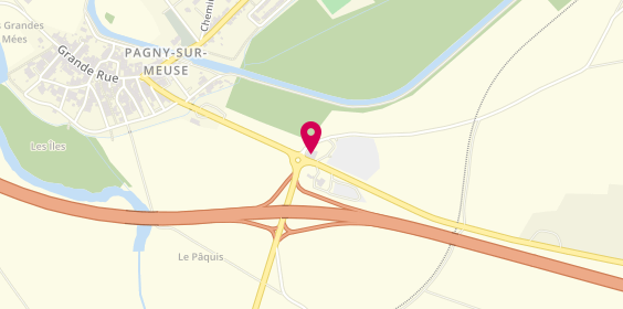 Plan de La Favorite, restaurant - traiteur, Route Nationale 4, 55190 Pagny-sur-Meuse