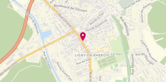 Plan de Percio et Fils, 31 Rue du Général de Gaulle, 55500 Ligny-en-Barrois