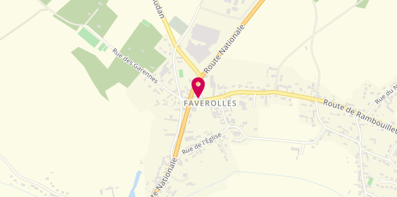 Plan de FARES, 1 Route de Rambouillet, 28210 Faverolles