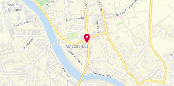 Plan de Boucherie Centrale, 55 Rue Sadi Carnot, 54220 Malzéville