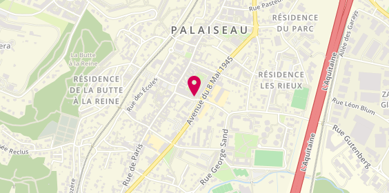 Plan de Poissonnerie à Palaiseau | Marée et Pêche, 25 Rue du Dr Morère, 91120 Palaiseau