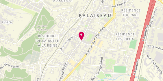 Plan de Boulangerie Boulay, 151 Rue de Paris, 91120 Palaiseau