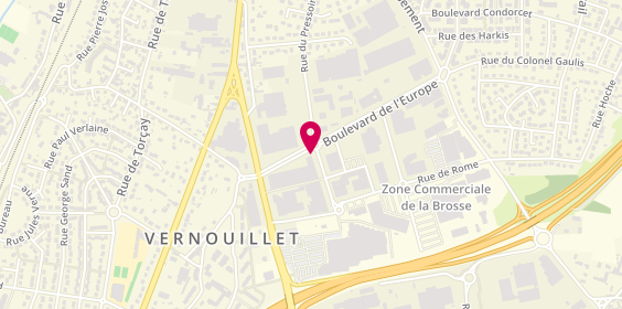 Plan de Boulangeries Feuillet, 30 Rue du Pressoir, 28500 Vernouillet