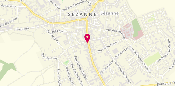 Plan de La Croix d'Or, 53 Rue Notre Dame, 51120 Sézanne