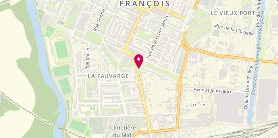 Plan de Boulangerie Person, 2 avenue du Colonel Moll, 51300 Vitry-le-François