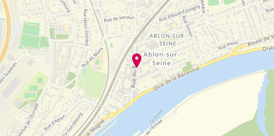 Plan de Au Palais des saveurs, 20 Rue du Bac, 94480 Ablon-sur-Seine