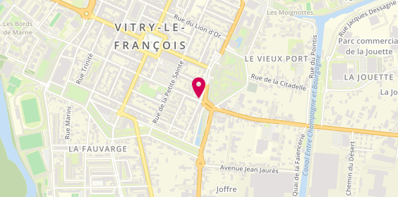 Plan de J.M.S Traiteur, 23 Rue de l'Hôtel de Ville, 51300 Vitry-le-François
