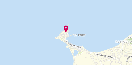 Plan de Les Filets Bleus, 67 Route du Port de Locquémeau Pointe de Sehar, 22300 Trédrez-Locquémeau