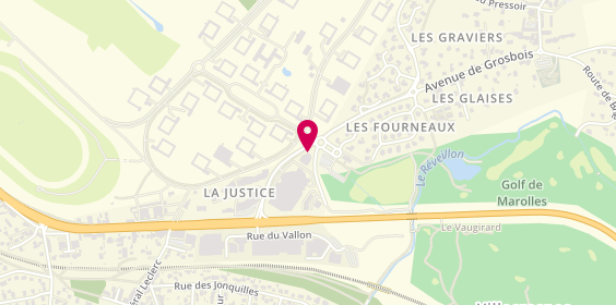 Plan de Stéfani Traiteur, 48 avenue de Grosbois, 94440 Marolles-en-Brie