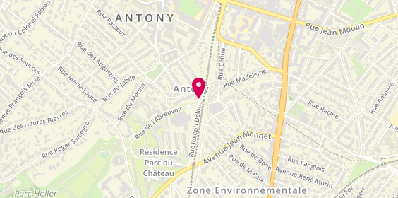 Plan de Au Gourmet d'Antony, Déc- Rue Auguste Mounie, 92160 Antony