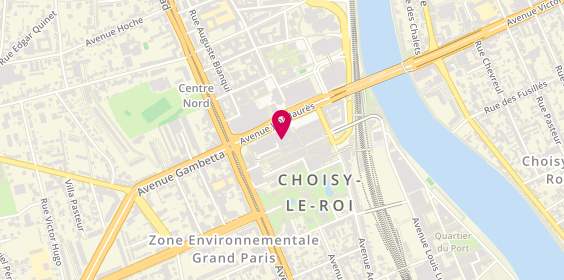 Plan de Traiteur Créole (Maurice PERROCHAUD), 7 avenue Jean Jaurès, 94600 Choisy-le-Roi