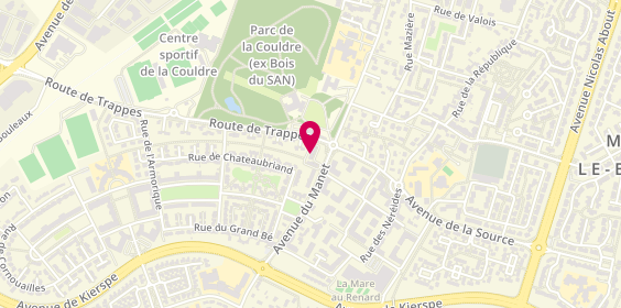 Plan de Cous Cous, 3 avenue du Manet, 78180 Montigny-le-Bretonneux