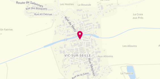 Plan de L'Event, 8 place de la Halotte, 57630 Vic-sur-Seille