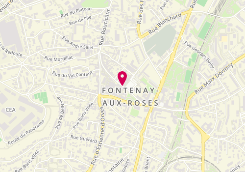 Plan de L'Etoile de Fontenay, 62 Rue Boucicaut, 92260 Fontenay-aux-Roses