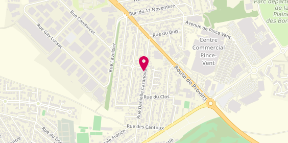 Plan de FALLETI LUDOVIC GUY SYLVAIN, 36 Rue Danielle Casanova, 94490 Ormesson-sur-Marne