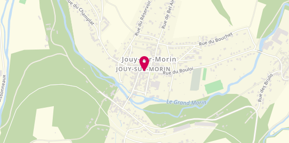 Plan de Duvalpradeau, 7 Place Eglise, 77320 Jouy-sur-Morin