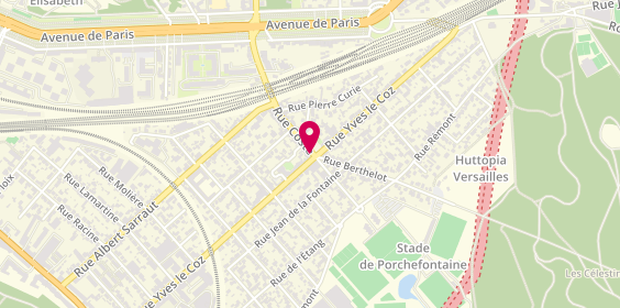 Plan de Boulangerie Delangle, 24 Rue Coste, 78000 Versailles