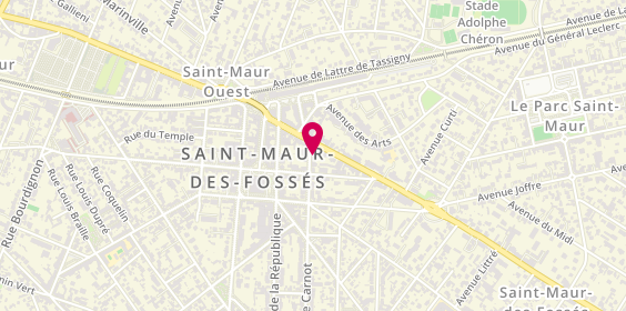 Plan de Muchimu, 1 avenue Carnot, 94100 Saint-Maur-des-Fossés