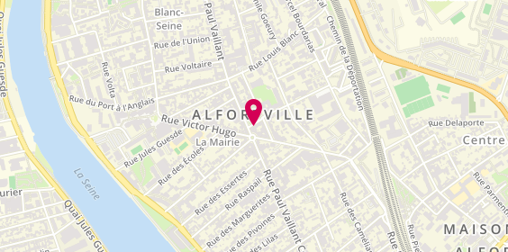 Plan de La Perle d'Alfortville, 6 place François Mitterrand, 94140 Alfortville