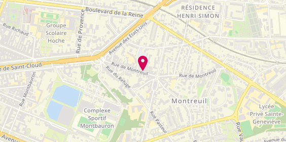 Plan de Boucherie de Montreuil, 41 Rue de Montreuil, 78000 Versailles