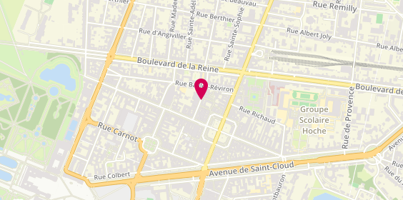 Plan de Au Poisson Bleu, 8 Rue Rameau, 78000 Versailles