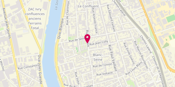 Plan de Henne Fabienne, 108 Rue Véron, 94140 Alfortville