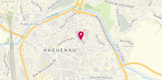 Plan de Cap d'Hag sushi, 147 Grand Rue, 67500 Haguenau