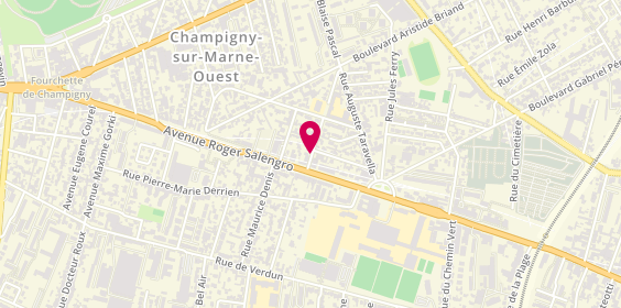 Plan de Diallo Mariame, 1 Bis Rue Frères Bonneff, 94500 Champigny-sur-Marne