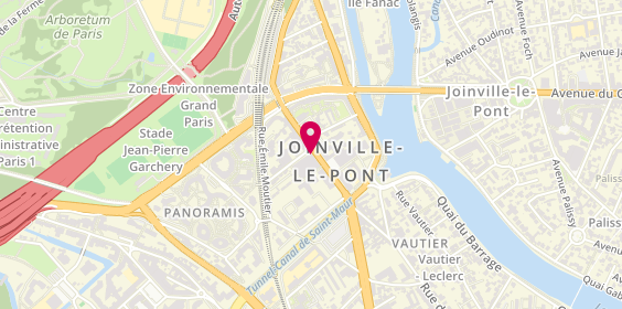 Plan de Thomine la Boutique, 20 Rue de Paris, 94340 Joinville-le-Pont