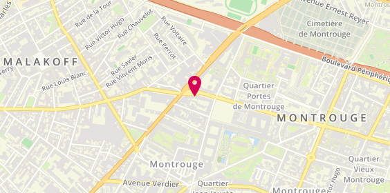 Plan de Maze, 103 Rue Gabriel Péri, 92120 Montrouge