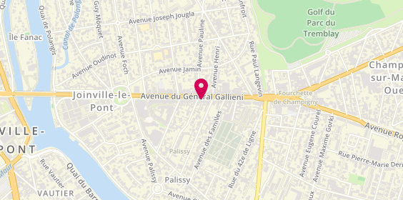 Plan de Bjoinville, 42 Avenue du General Galliéni, 94340 Joinville-le-Pont