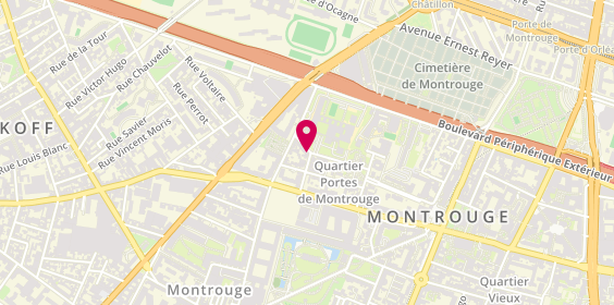 Plan de Isabelle Morison, 27 Rue Pasteur, 92120 Montrouge