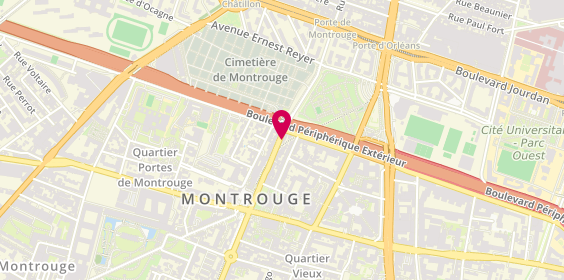 Plan de Fast & Fresh, 23 avenue de la République, 92120 Montrouge