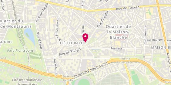 Plan de Au gout du Temps, 104 Rue Bobillot, 75013 Paris