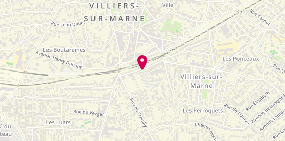 Plan de O' Saveurs Méditerranéennes, 14 Rue Robert Schuman, 94350 Villiers-sur-Marne