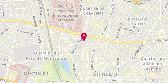 Plan de Aux Délices de Kenza, 5 Rue de l'Amiral Mouchez, 75013 Paris