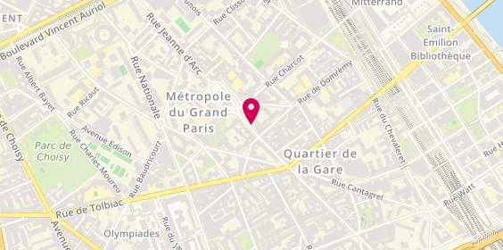 Plan de Fioramonti's, 7 Rue Jeanne d'Arc, 75013 Paris