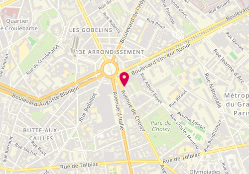 Plan de Tang Gourmet, 188 avenue de Choisy, 75013 Paris