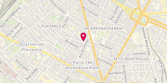 Plan de Eudes - Boulangerie & Pâtisserie, 2 Rue Georges Saché, 75014 Paris