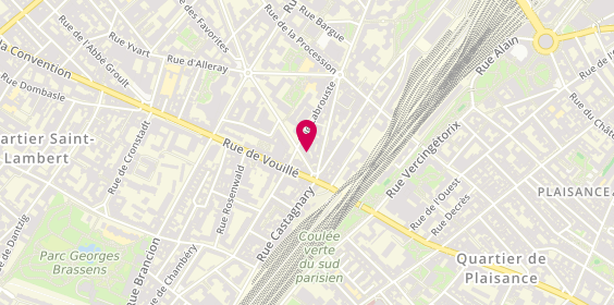 Plan de Le Grenier à Pain, 33 Rue Saint-Amand, 75015 Paris