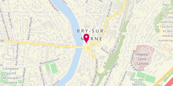 Plan de Le Joyau de la Marne, 1 avenue de Rigny, 94360 Bry-sur-Marne