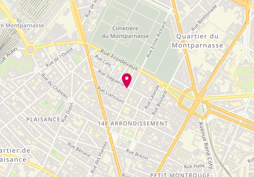 Plan de Opla - Banh Mi & more, 59 Rue Daguerre, 75014 Paris