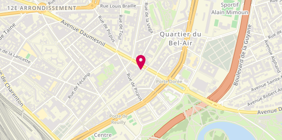 Plan de Traiteur Lustyk Paris, 266 avenue Daumesnil, 75012 Paris