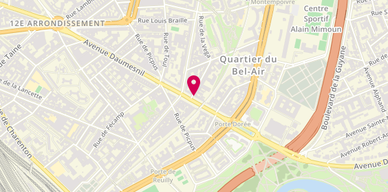 Plan de Ayama, 259 Avenue Daumesnil, Bis, 75012 Paris
